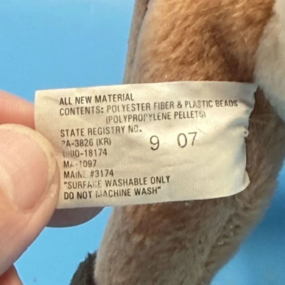 Vintage 1999 Stuffins Rudolph Red Nosed Reindeer Plush Christmas Toy 10”